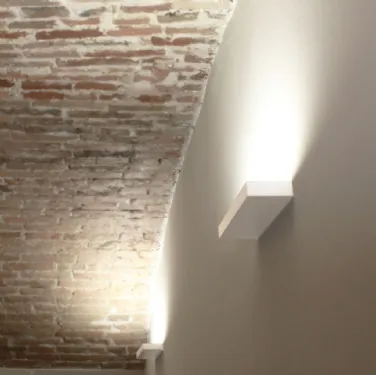 Lampada da parete a LED in metallo Ariell di Team Italia
